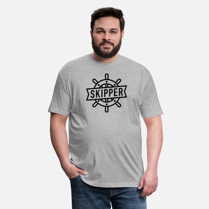 SKIPPER STEERING WHEEL SAILING SHIP