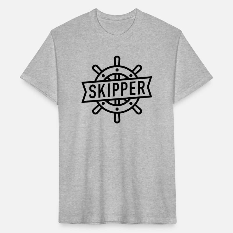SKIPPER STEERING WHEEL SAILING SHIP
