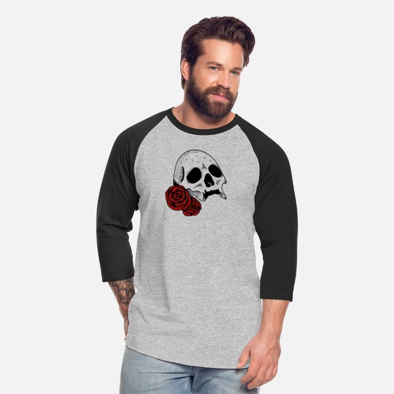 Skull with red Roses | Skull | Bones | Halloween