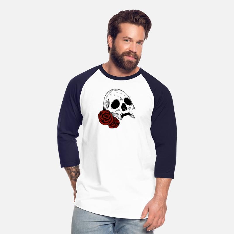 Skull with red Roses | Skull | Bones | Halloween