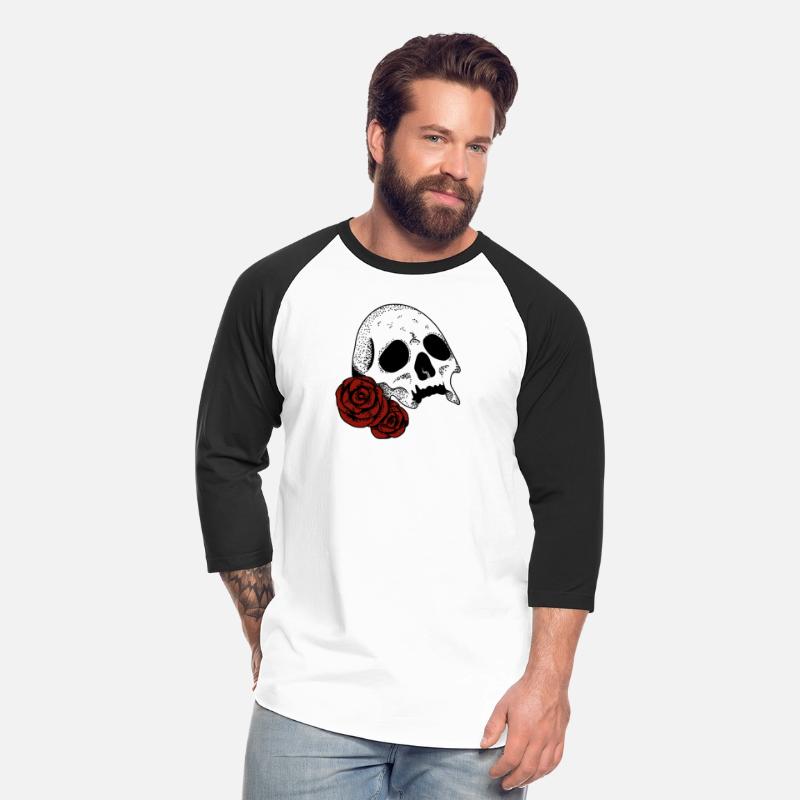 Skull with red Roses | Skull | Bones | Halloween