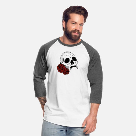 Skull with red Roses | Skull | Bones | Halloween