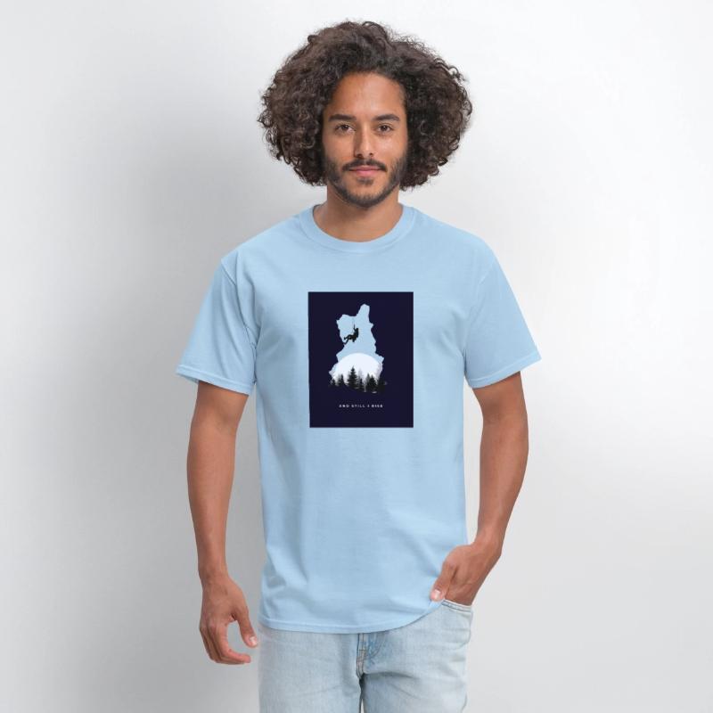 Sky Spirit Light Blue Adventure Tee for Everyon