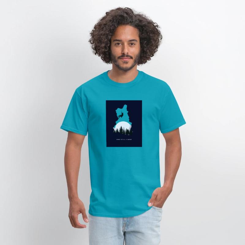 Sky Spirit Light Blue Adventure Tee for Everyon