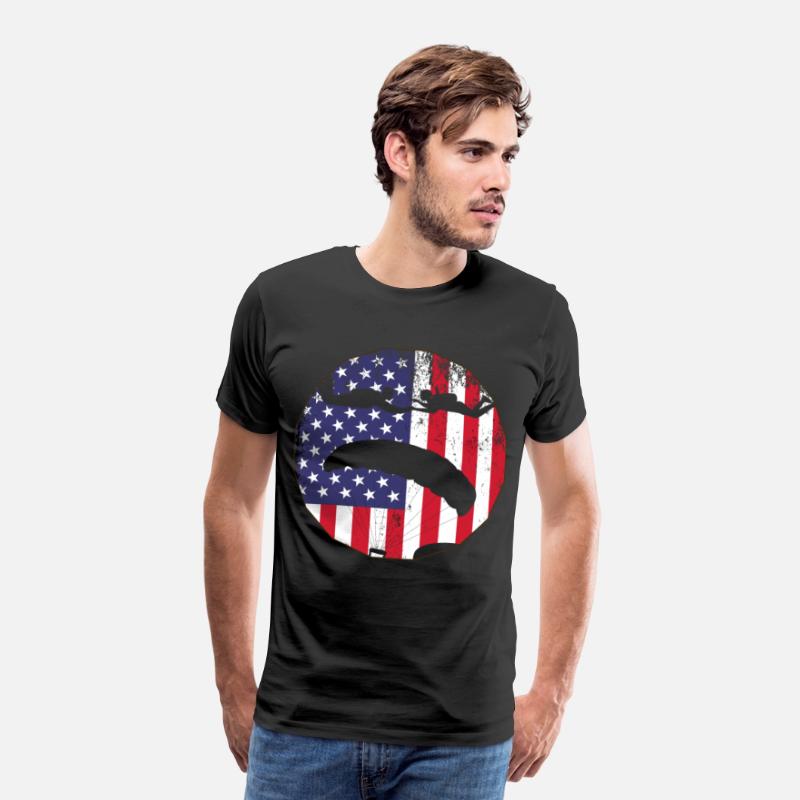 Skydiving, best sport, American flag