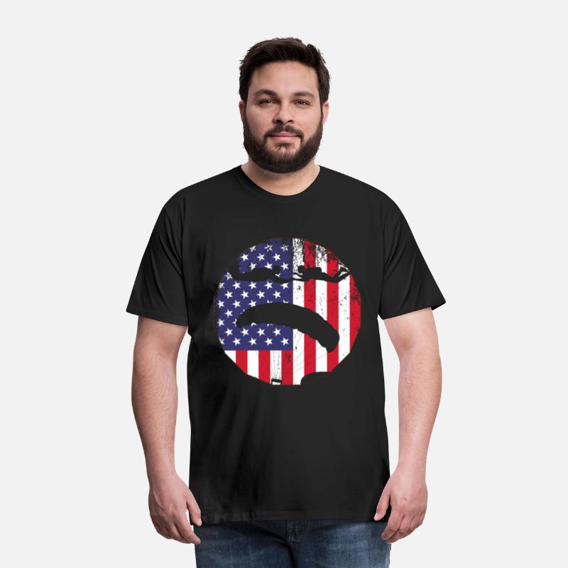 Skydiving, best sport, American flag