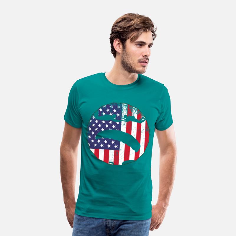 Skydiving, best sport, American flag