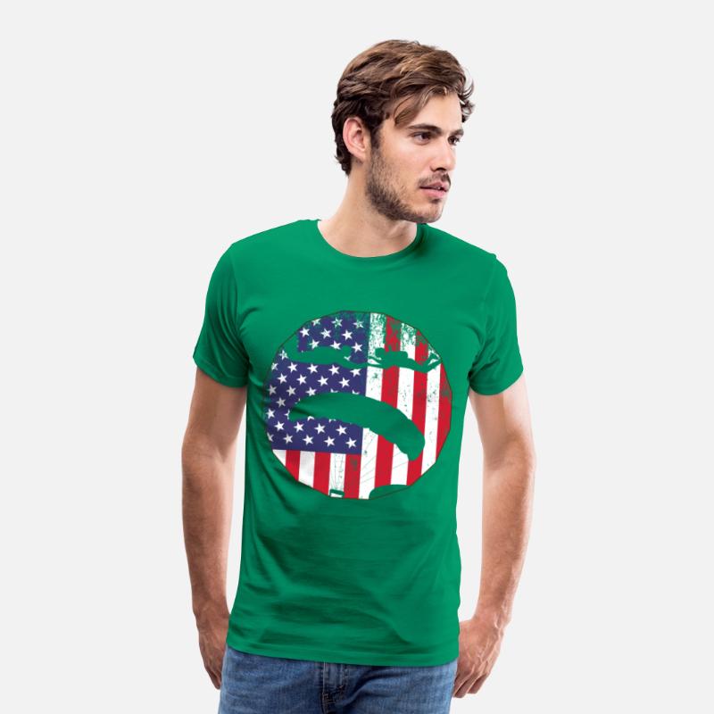 Skydiving, best sport, American flag