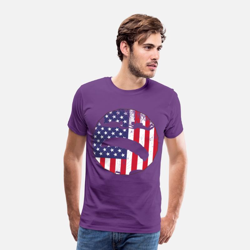 Skydiving, best sport, American flag