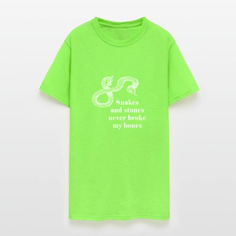 Snakes and Stones never broke my bones