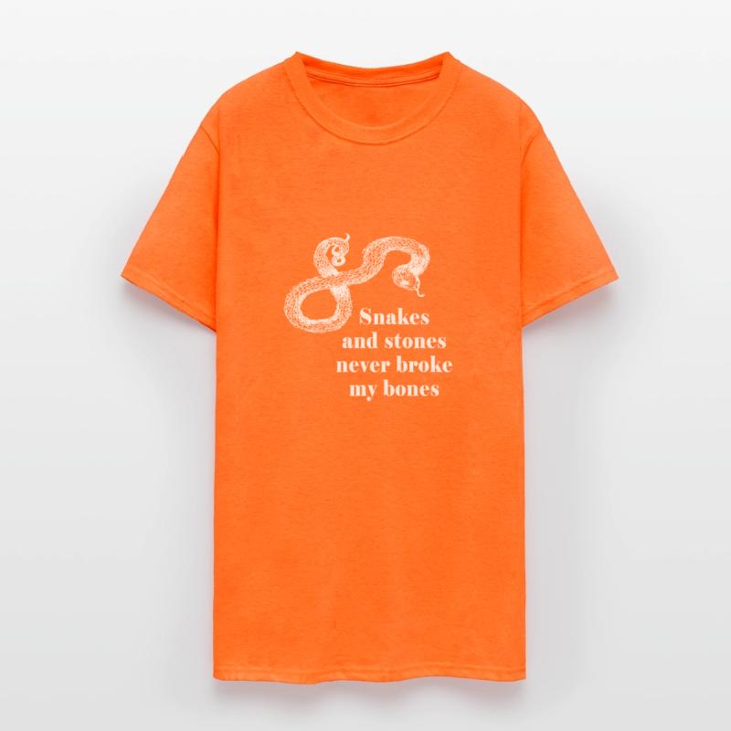 Snakes and Stones never broke my bones