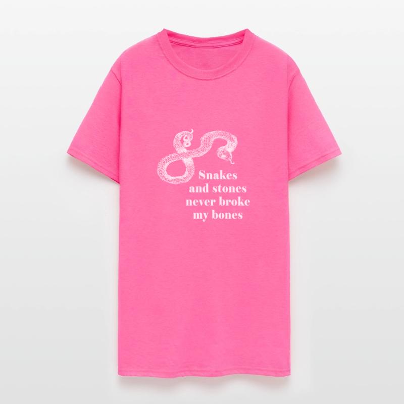 Snakes and Stones never broke my bones