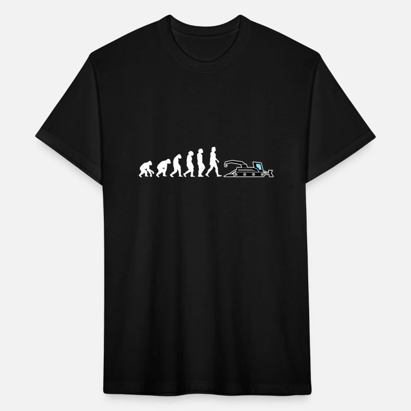 Snow groomer Evolution snow vehicles ski slope