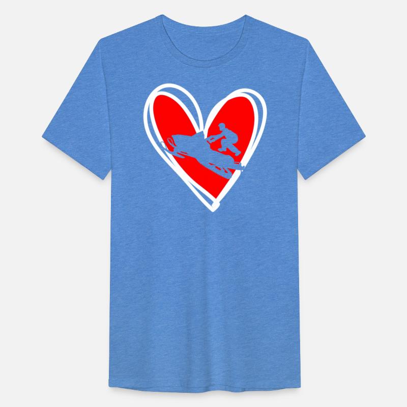 Snowmobile Heart Snowmobiling