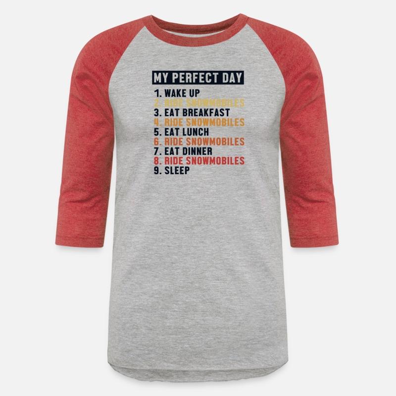 Snowmobiles Perfect Day Snowbike Sledding