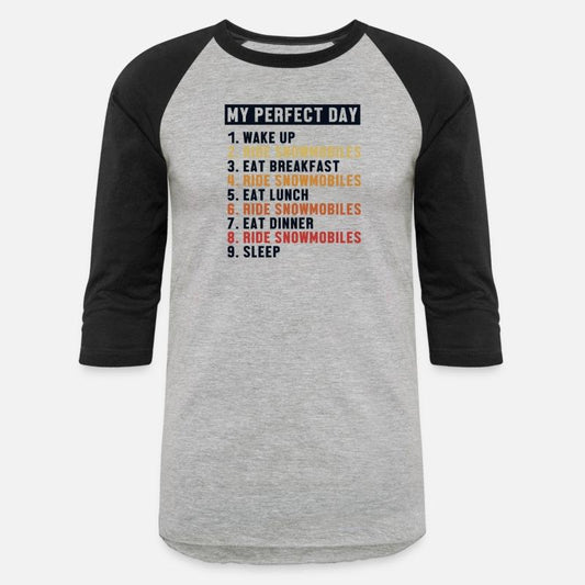 Snowmobiles Perfect Day Snowbike Sledding