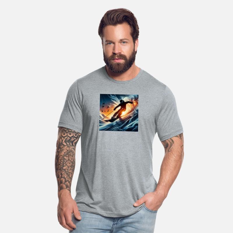 Snowy Thrills: Winter Sports T-Shirt