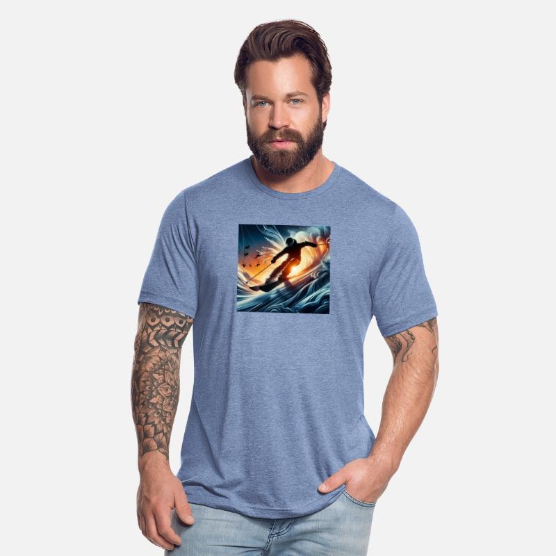 Snowy Thrills: Winter Sports T-Shirt