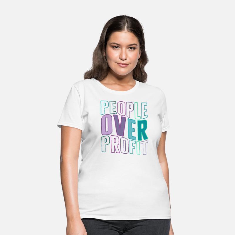 Socialist Shirt, People Over Profit Tee,