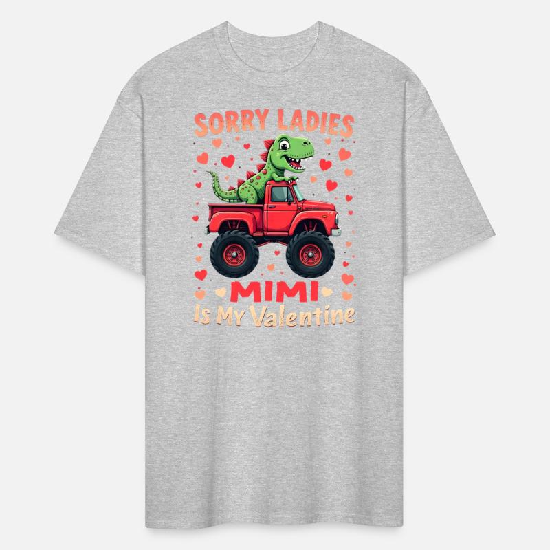 Sorry Ladies Mimi Is My Valentine Dinosaur Truck