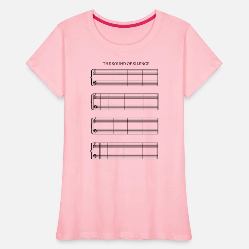 Sound of silence Empty Music Sheet without notes