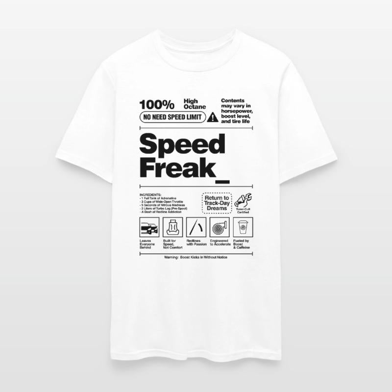 Speed Freak - Ingredients Graphic