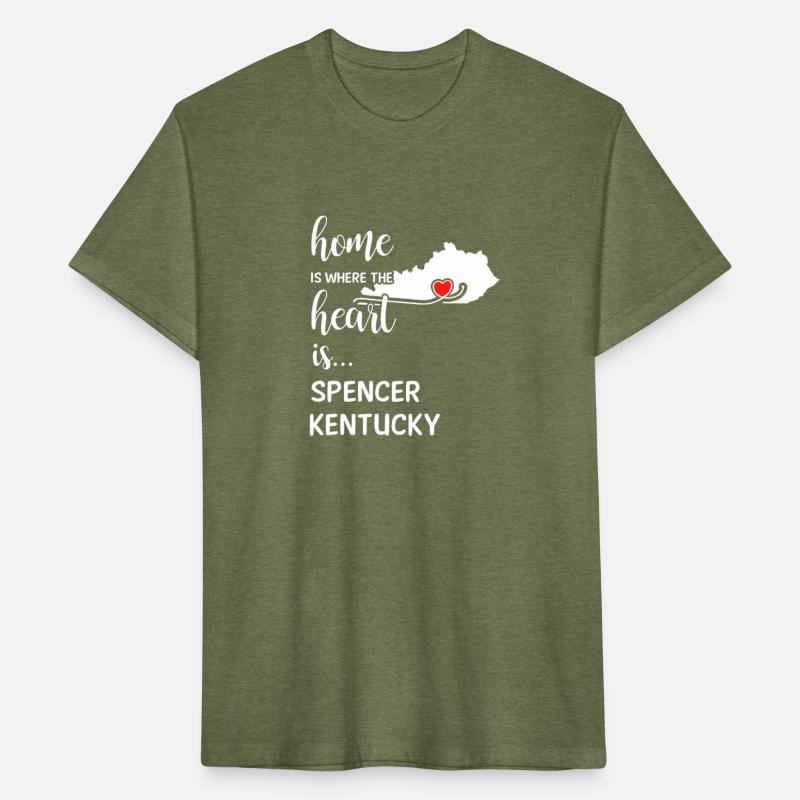 Spencer County Kentucky Is Where My Heart Is Gift