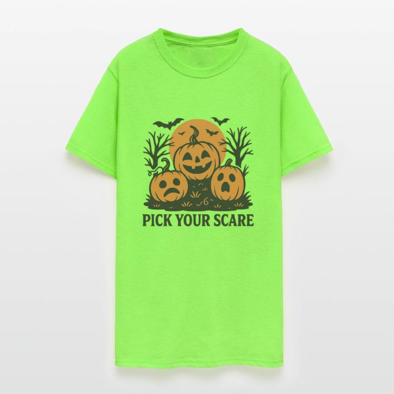 Spooky Halloween Pumpkin Scene