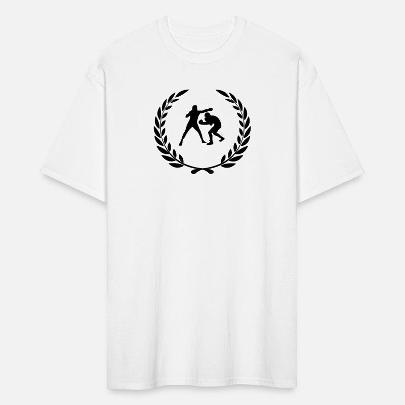 Sports prize laurel wreath boxing