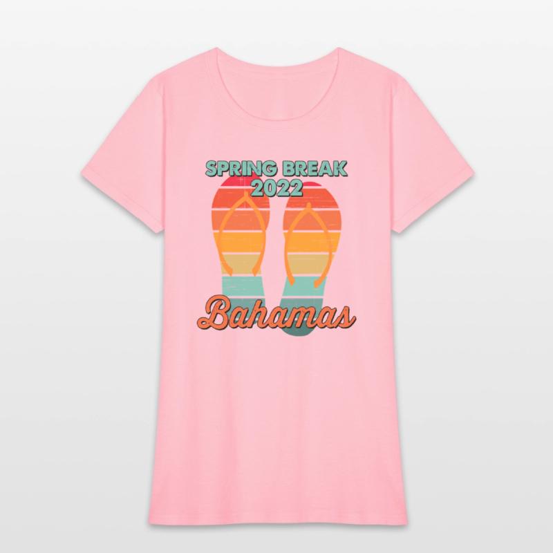 Spring Break Bahamas Beach 2022 Flip Flops