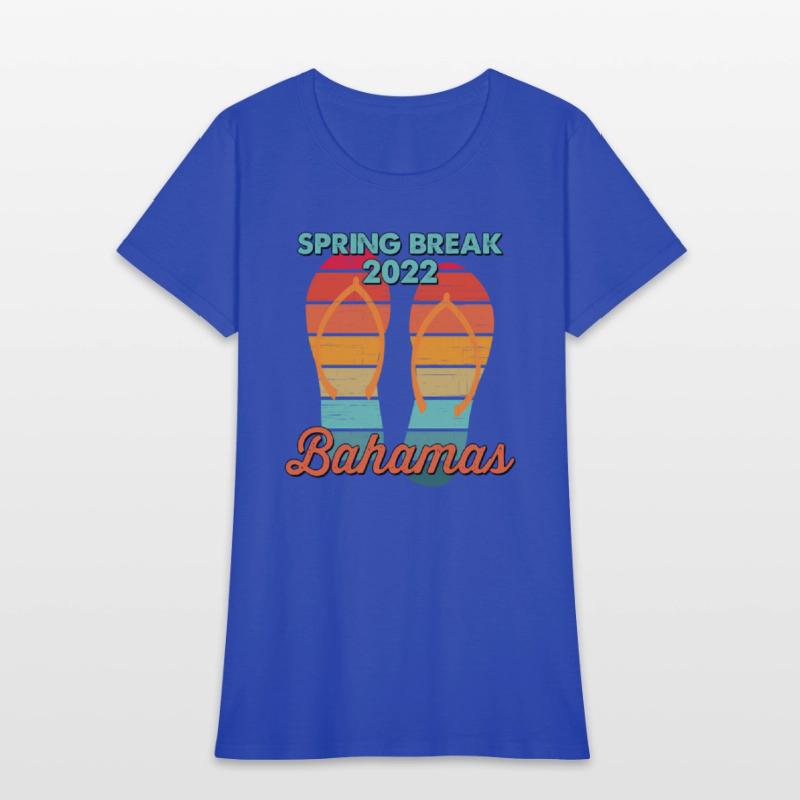 Spring Break Bahamas Beach 2022 Flip Flops