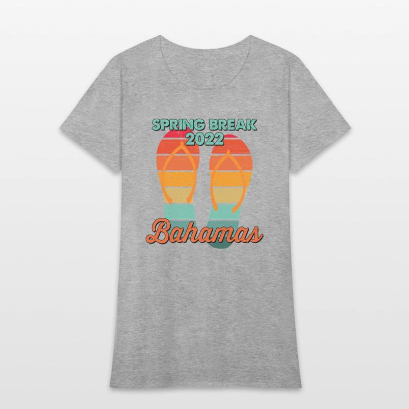 Spring Break Bahamas Beach 2022 Flip Flops