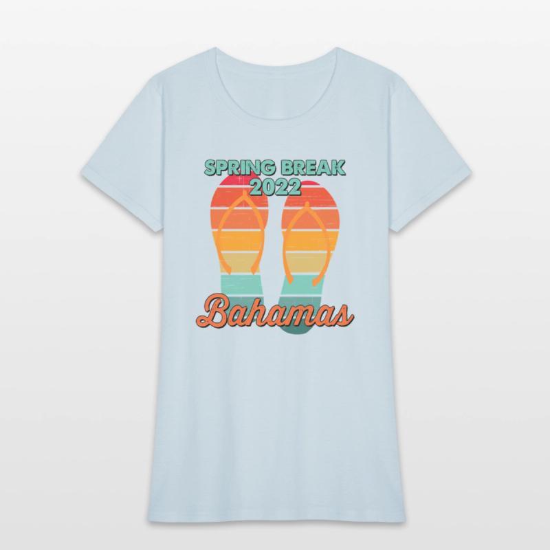 Spring Break Bahamas Beach 2022 Flip Flops