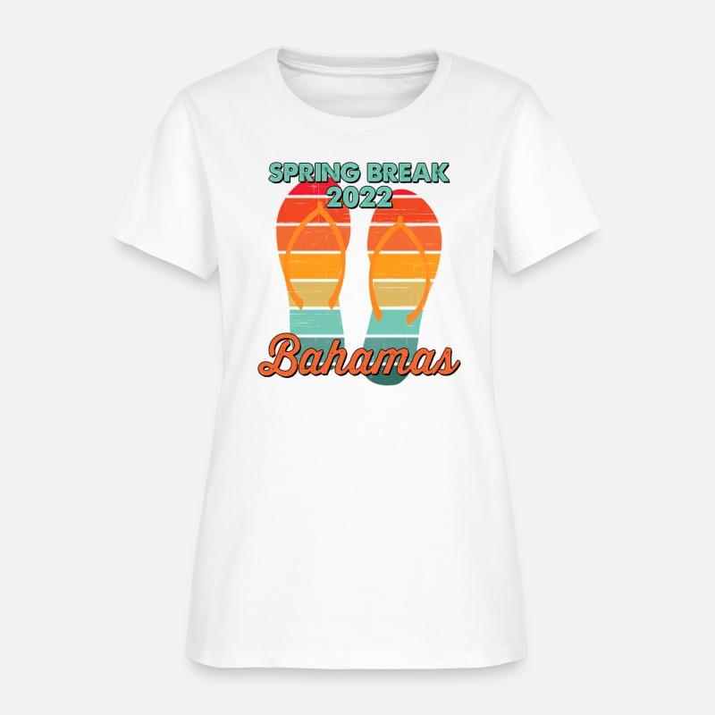 Spring Break Bahamas Beach 2022 Flip Flops