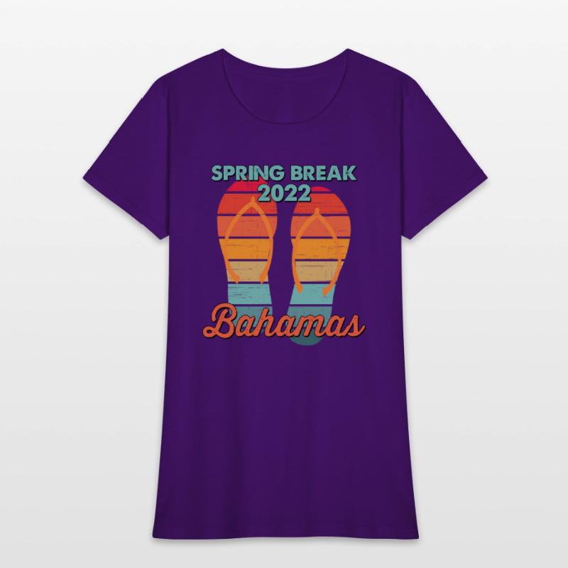 Spring Break Bahamas Beach 2022 Flip Flops