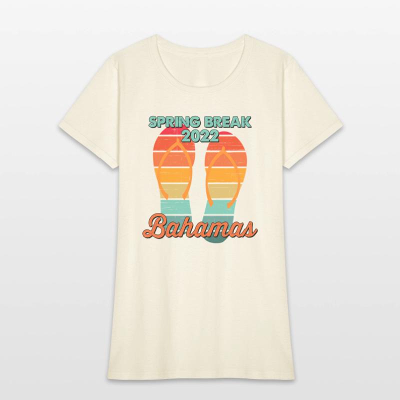 Spring Break Bahamas Beach 2022 Flip Flops