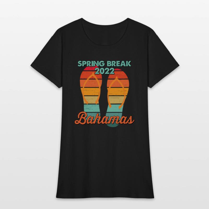 Spring Break Bahamas Beach 2022 Flip Flops