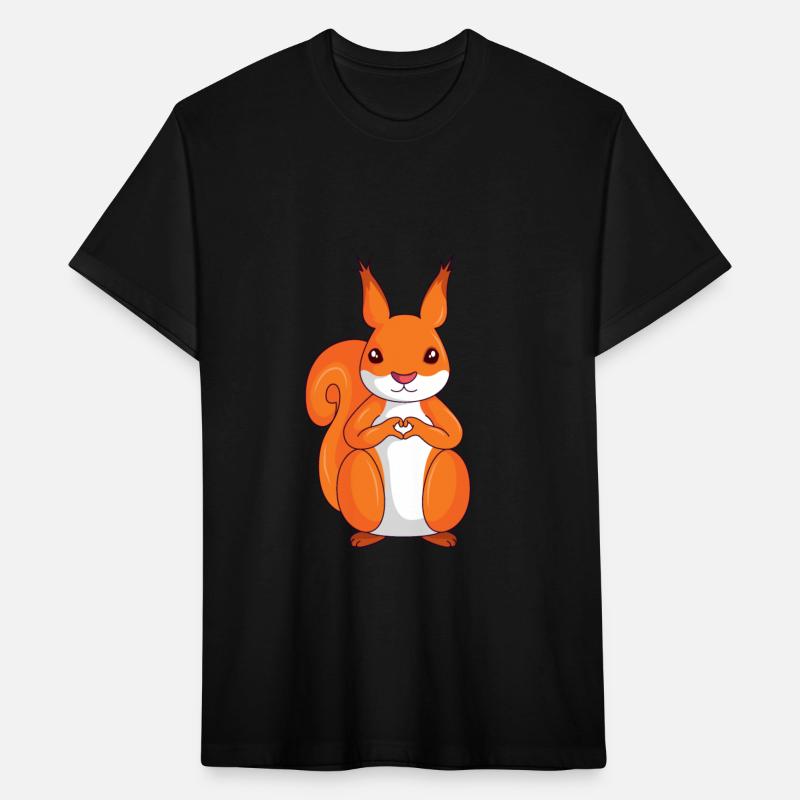 Squirrel love kids girls ladies