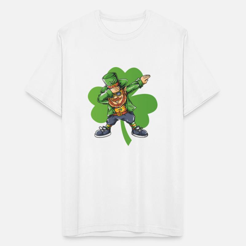 St Patricks Day Dabbing Leprechaun Funny Dab Dance