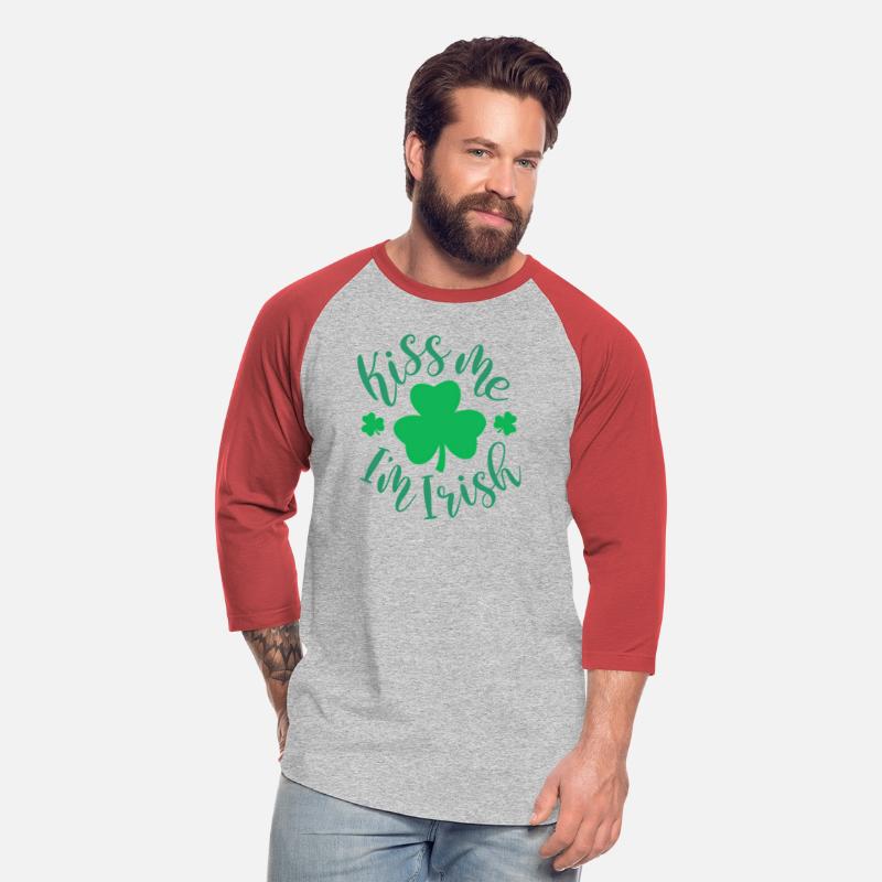 St Patrick'S Day Kiss Me I'M Irish Shamrock