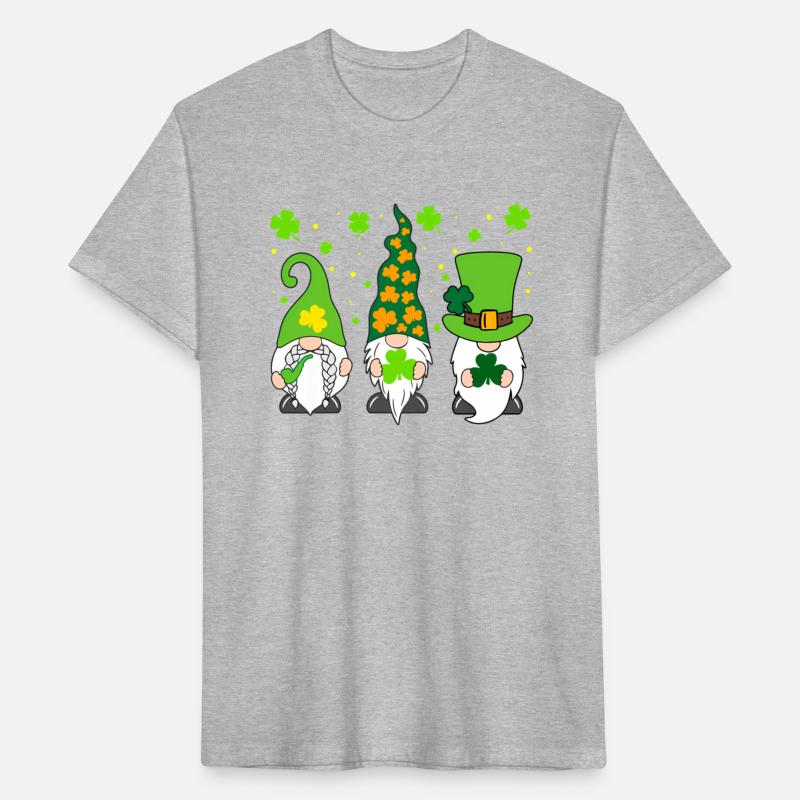 St Patrick'S Day Three Gnomes Shamrock Irish