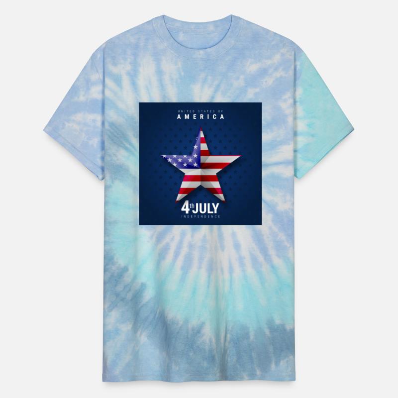 Star Symbol with American Flag Tee