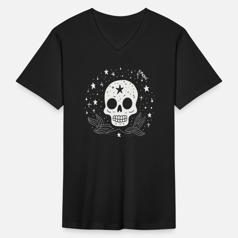 Starry Night Stars and a Cool Skull