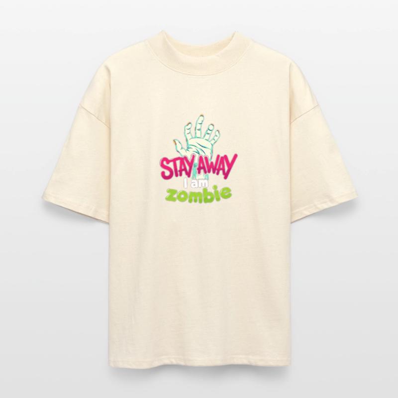 Stay Away I Am Zombie Quote Design