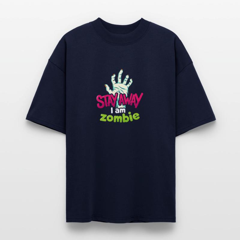 Stay Away I Am Zombie Quote Design