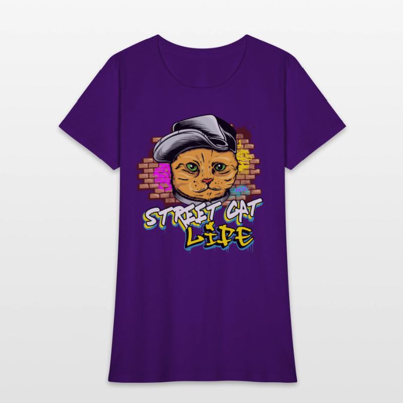 Street Cat Life Graffiti Cool Cats