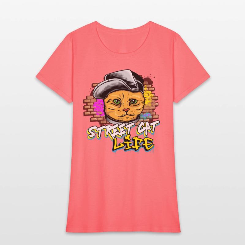Street Cat Life Graffiti Cool Cats