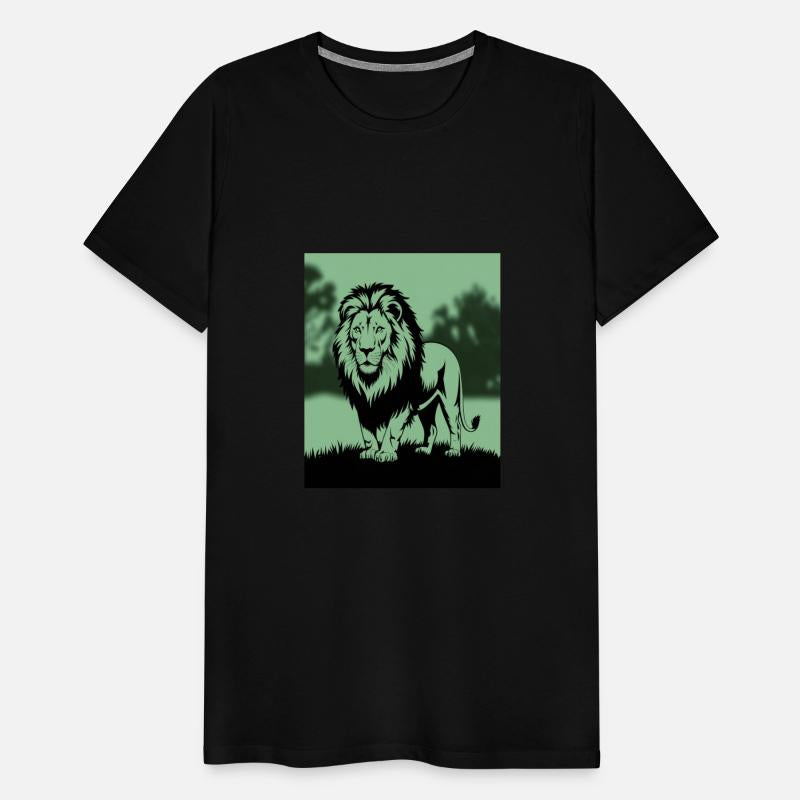 Stylized lion