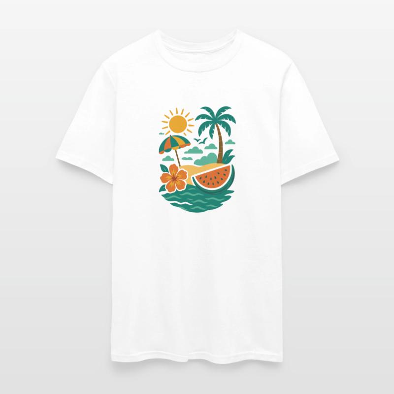 Summer Beach Vibes Tropical Design
