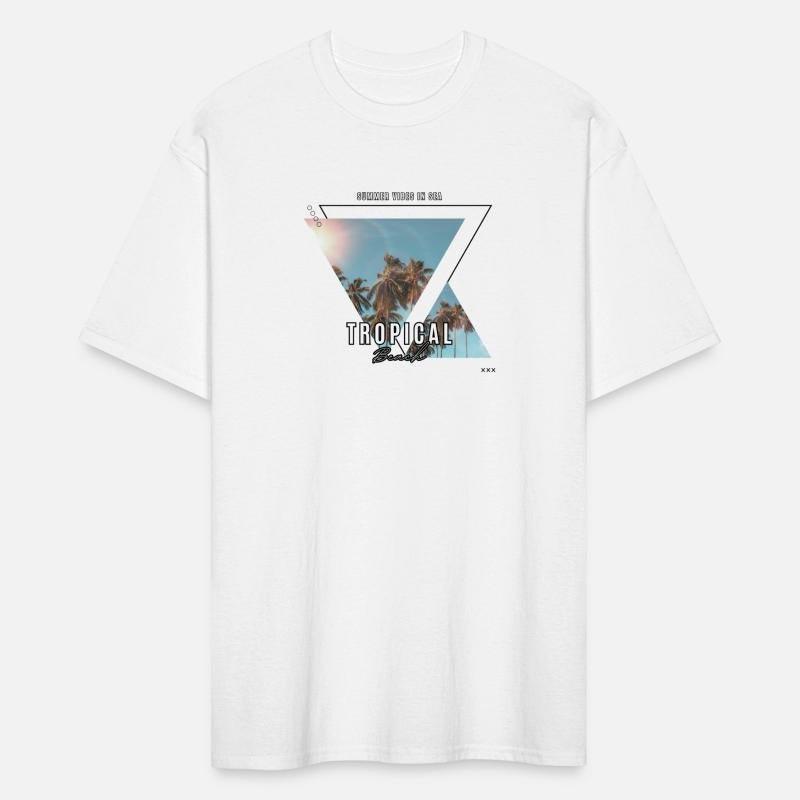 Summer Vibes in Sea Tropical Beach